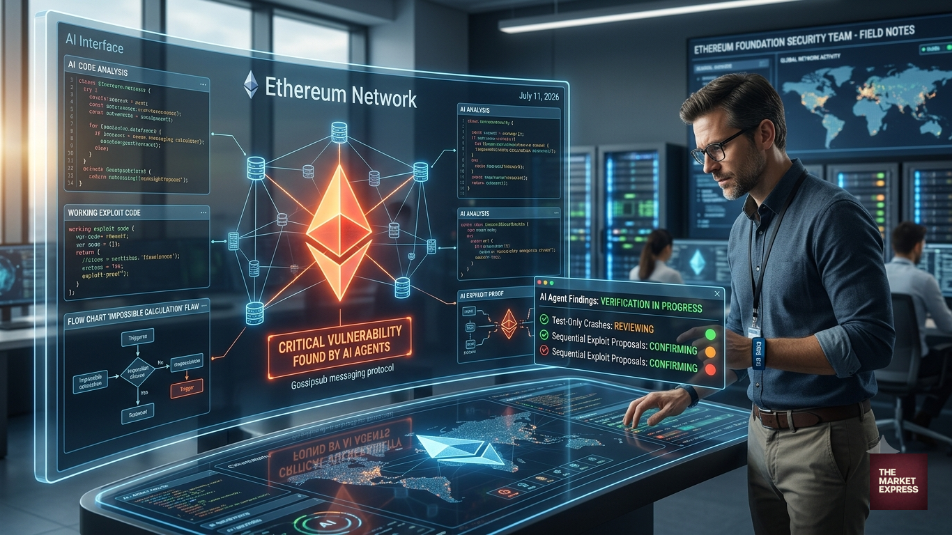 AI Agents Uncover Critical Ethereum Vulnerability, But Human Oversight Remains Essential.