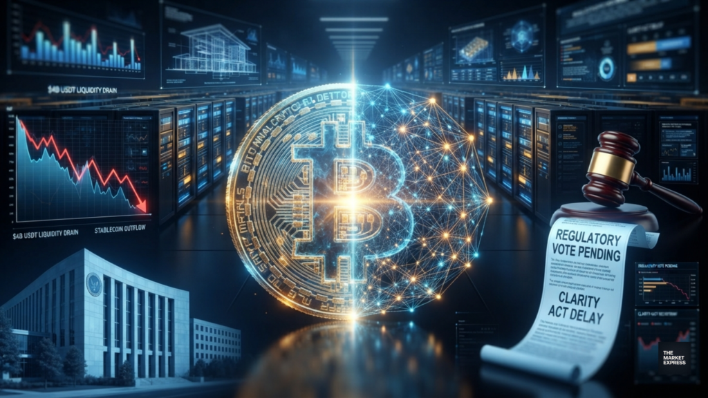 AI and Crypto Market Analysis: Bitcoin $63K Support, $4B USDT Outflow, and SEC Regulatory Rulemaking